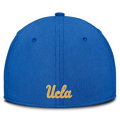Men's Nike Blue UCLA Bruins 2025 Dugout Coaches Rise Swoosh Performance Flex Hat