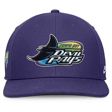 Men's Nike Purple Tampa Bay Rays Pro Performance Snapback Hat