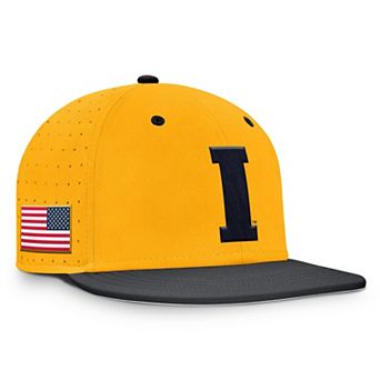 Men's Nike Gold Iowa Hawkeyes On-Field Dugout True Performance Fitted Hat