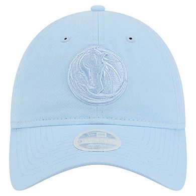 Women's New Era Light Blue Dallas Mavericks Colorpack 9TWENTY Adjustable Hat