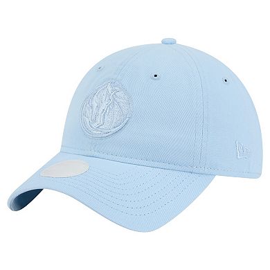 Women's New Era Light Blue Dallas Mavericks Colorpack 9TWENTY Adjustable Hat