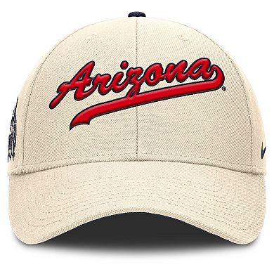 Men's Nike Natural Arizona Wildcats Primetime Rise Adjustable Hat