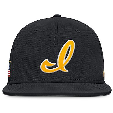 Men's Nike Black Iowa Hawkeyes Dugout True Dri-FIT Fitted Hat