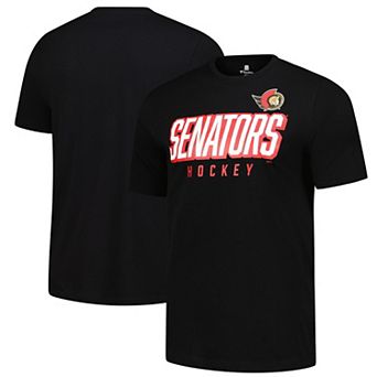 Men's Fanatics Black Ottawa Senators T-Shirt