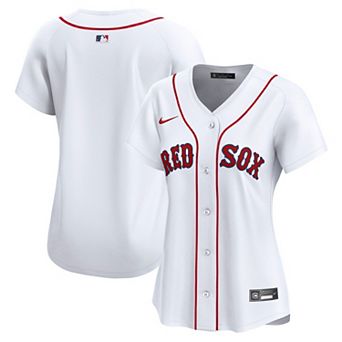 Women's Nike White Boston Red Sox Home Limited Jersey