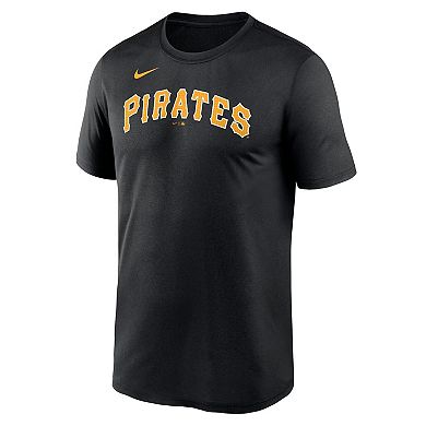 Men's Nike Roberto Clemente Black Pittsburgh Pirates Legend Name and Number Home T-Shirt