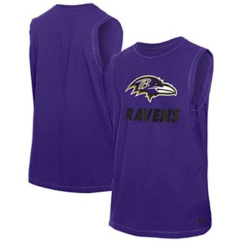 Men's New Era Purple Baltimore Ravens Leisure Collection Tank Top