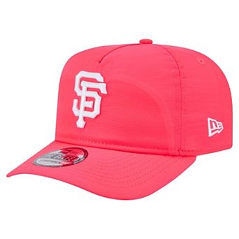 Men's New Era Pink San Francisco Giants Everyday Golfer Adjustable Hat