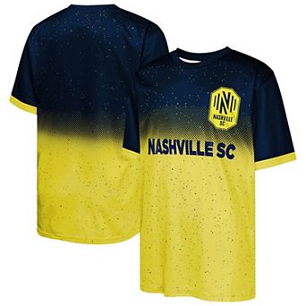 Youth Outerstuff Navy Nashville SC Stalwart Defender T-Shirt