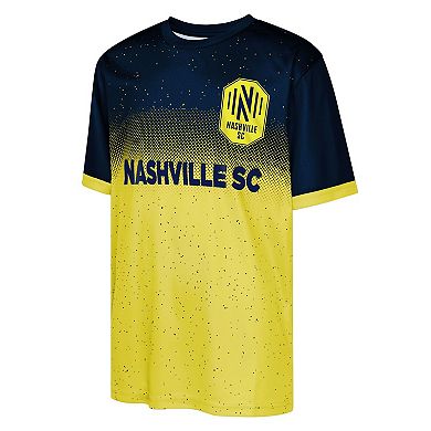 Youth Outerstuff Navy Nashville SC Stalwart Defender T-Shirt