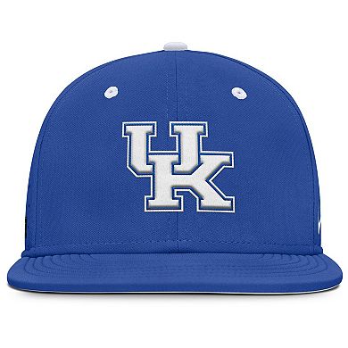 Men's Nike Royal Kentucky Wildcats On-Field Dugout True Performance Fitted Hat