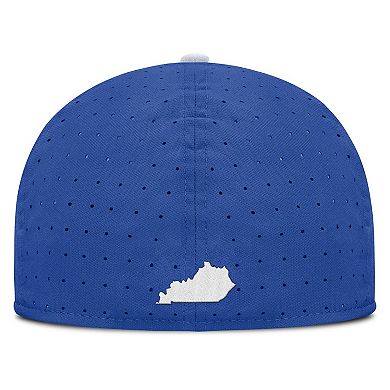Men's Nike Royal Kentucky Wildcats On-Field Dugout True Performance Fitted Hat