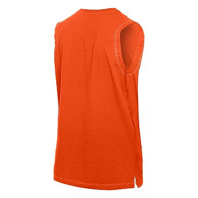 Men's New Era Orange Cincinnati Bengals Leisure Collection Tank Top