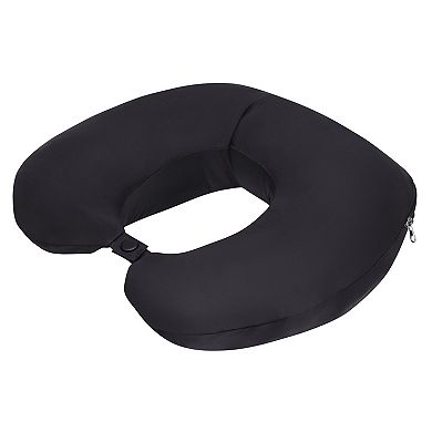 Men's G-III Sports by Carl Banks Black Chicago Cubs Packable Neck Pillow Full-Zip Puffer Jacket