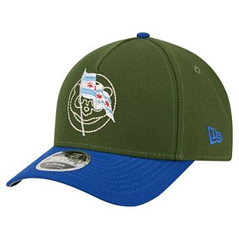 Men's New Era Dark Green Chicago Cubs City Feature 9FORTY A-Frame Adjustable Hat