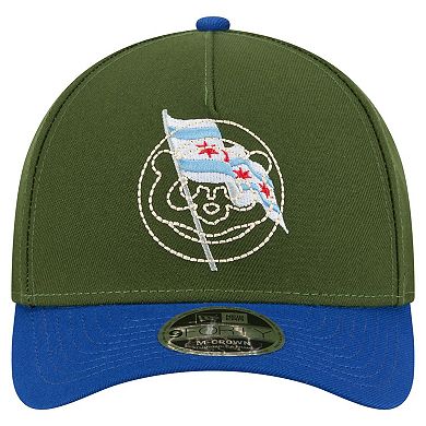 Men's New Era Dark Green Chicago Cubs City Feature 9FORTY A-Frame Adjustable Hat