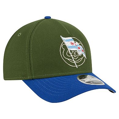 Men's New Era Dark Green Chicago Cubs City Feature 9FORTY A-Frame Adjustable Hat
