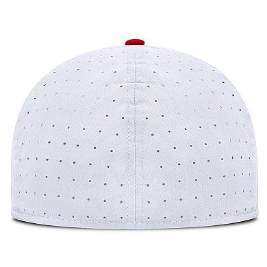 Men's Nike White Georgia Bulldogs On-Field Dugout True Performance Fitted Hat
