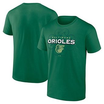 Men's Fanatics Kelly Green Baltimore Orioles Celtic Luck T-Shirt