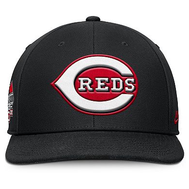 Men's Nike Black Cincinnati Reds Pro Performance Snapback Hat