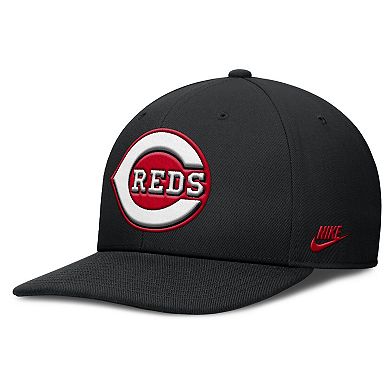 Men's Nike Black Cincinnati Reds Pro Performance Snapback Hat