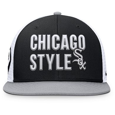 Men's Nike Black Chicago White Sox Pro Trucker Snapback Hat