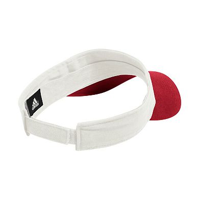 Unisex��adidas White Indiana Hoosiers Dugout Adjustable Visor