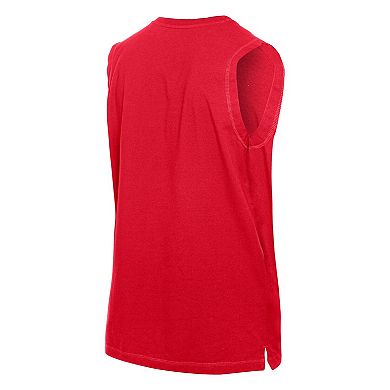 Men's New Era Red Kansas City Chiefs Leisure Collection Tank Top