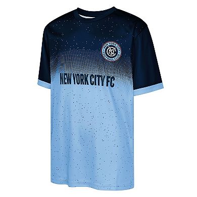 Youth Navy/Light Blue New York City FC Stalwart Defender T-Shirt