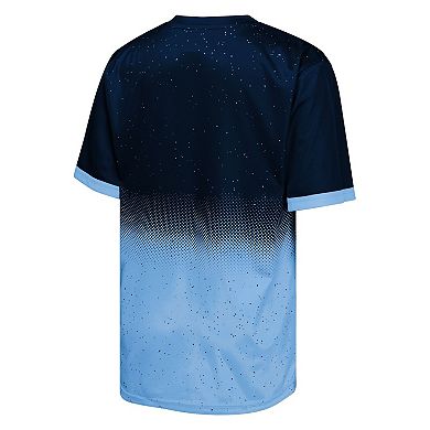 Youth Navy/Light Blue New York City FC Stalwart Defender T-Shirt