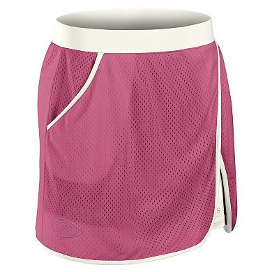Women's Fanatics Pink Kansas City Chiefs Studio Wellness Skort