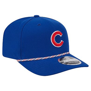 Men's New Era Royal Chicago Cubs Multi-Rope 9SEVENTY Stretch-Snap Hat