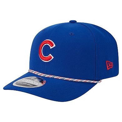 Men's New Era Royal Chicago Cubs Multi-Rope 9SEVENTY Stretch-Snap Hat