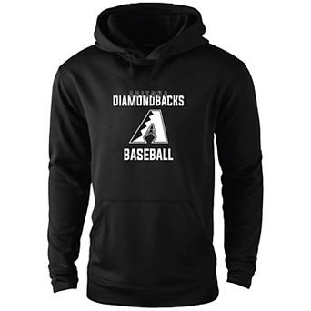 Men's Dunbrooke Black Arizona Diamondbacks Champion Pullover Hoodie