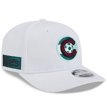 Men's New Era White Colorado Rapids 2025 Jersey Hook 9SEVENTY Stretch-Snap Hat