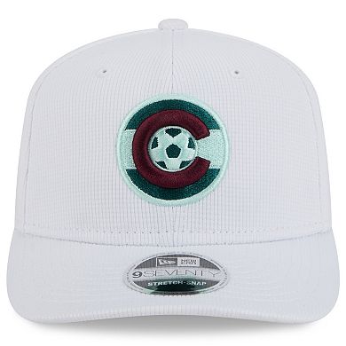 Men's New Era White Colorado Rapids 2025 Jersey Hook 9SEVENTY Stretch-Snap Hat