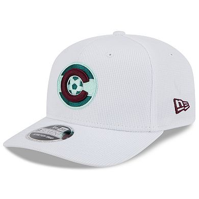 Men's New Era White Colorado Rapids 2025 Jersey Hook 9SEVENTY Stretch-Snap Hat