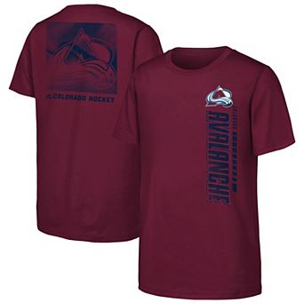 Youth Burgundy Colorado Avalanche Atmosphere T-Shirt
