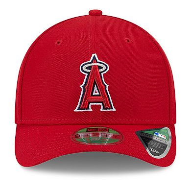 Men's New Era Red Los Angeles Angels Player Replica 9FORTY Adjustable Hat