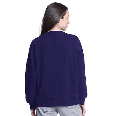 Women's G-III 4Her by Carl Banks Purple Phoenix Suns Athletic Pullover Sweatshirt