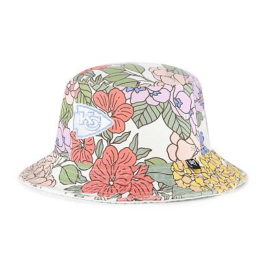 Women's '47 White Kansas City Chiefs Florentina Bucket Hat