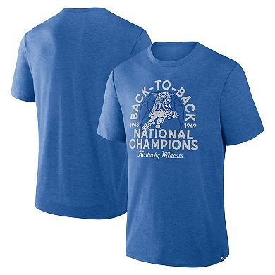 Men's Fanatics Royal Kentucky Wildcats Dynamic Showdown Tri-Blend T-Shirt