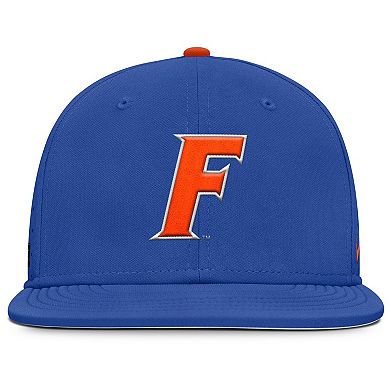 Men's Nike Royal Florida Gators On-Field Dugout True Performance Fitted Hat
