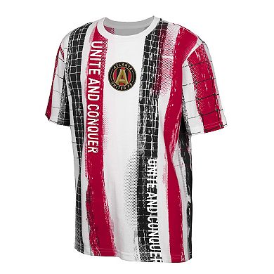 Youth White Atlanta United FC High Stepping T-Shirt