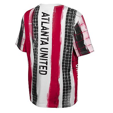 Youth White Atlanta United FC High Stepping T-Shirt