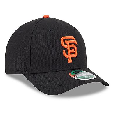 Men's New Era Black San Francisco Giants Player Replica 9FORTY Adjustable Hat