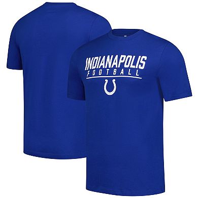 Men's Fanatics Royal Indianapolis Colts Blocked T-Shirt