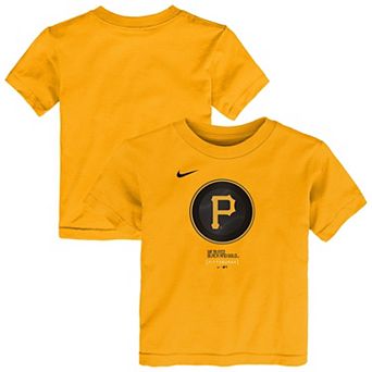 Toddler Nike Gold Pittsburgh Pirates City Connect T-Shirt