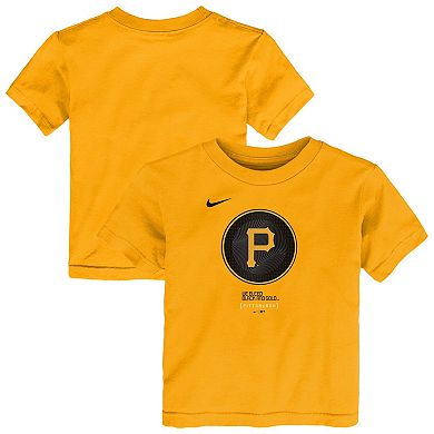 Toddler Nike Gold Pittsburgh Pirates City Connect T-Shirt