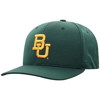 Men's Top of the World Green Baylor Bears Reflex Flex Hat